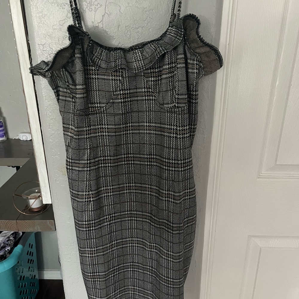 Plaid dress